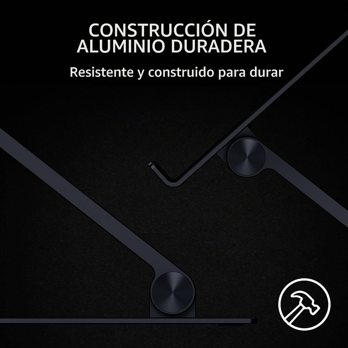 Razer Soporte ajustable para laptop, soporta teléfonos/tabletas de hasta 18