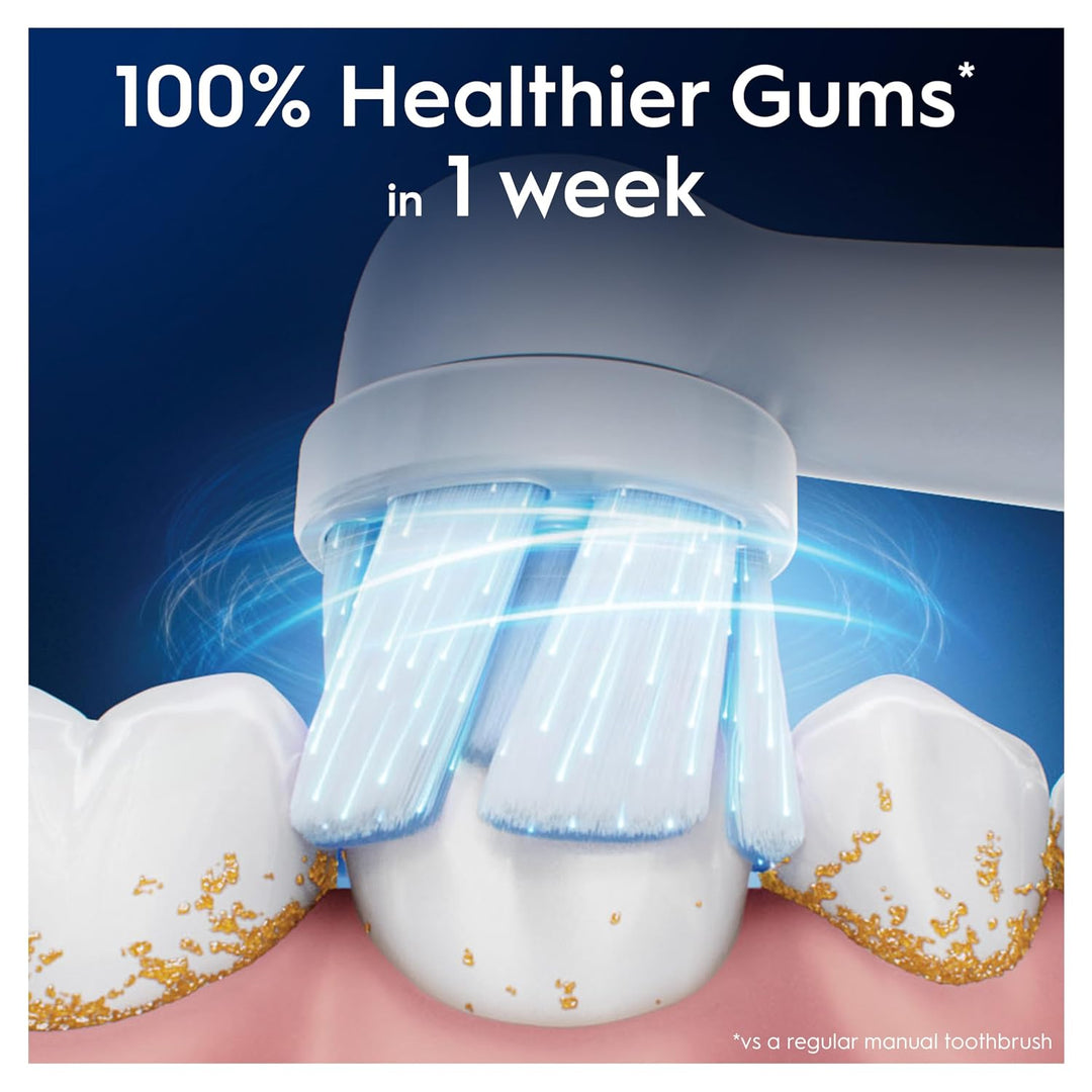 Oral-B iO Series Gentle Care, cabezales de cepillo redondos de repu...