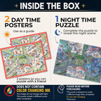 Time Warp Puzzle - Purrfect Party - Rompecabezas de 1000 piezas para