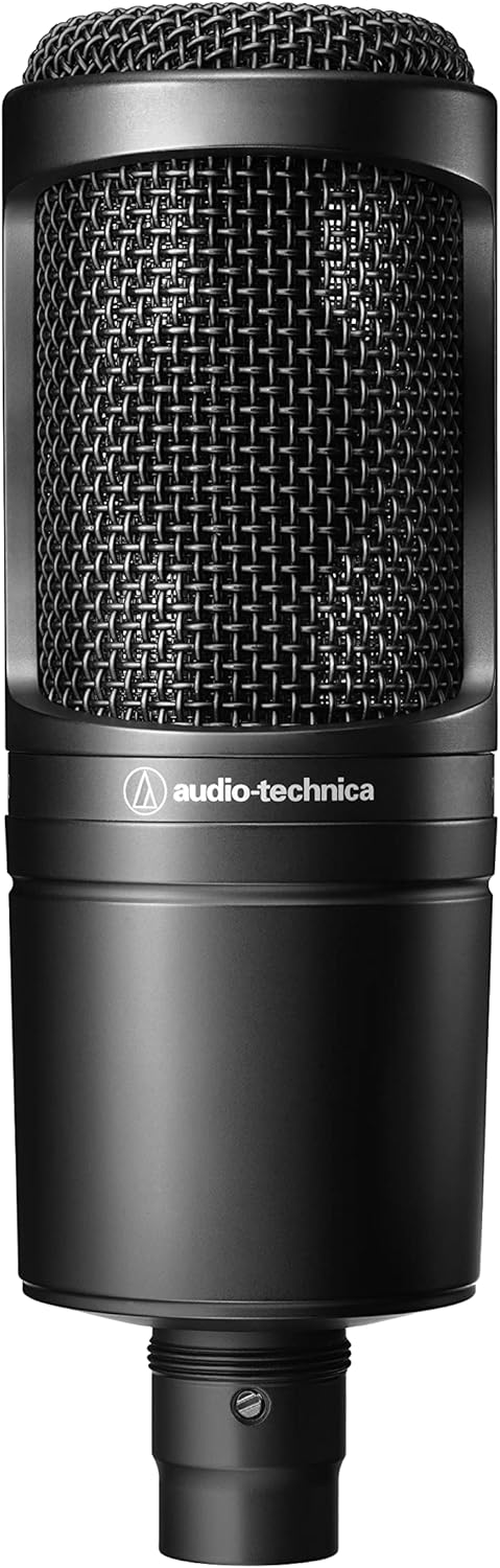 Audio-Technica AT2020 Micrófono de estudio de condensador cardioide...
