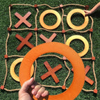 SWOOC Juegos – Juego de Tic Tac Toe gigante prémium para exteriores (todo tipo de clima) | 3 pies x 3 pies | Configuración instantánea, sin montaje | Juegos gigantes al aire libre para adultos y