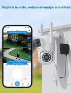 Hiseeu Cámaras de seguridad inalámbricas para exteriores, cámaras