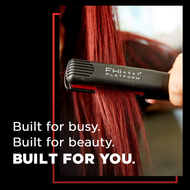 FHI HEAT Plancha de pelo de turmalina Platform Pro Styling para tod...
