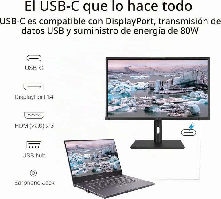 ASUS ProArt Display 27\u201D4K HDR RGB OLED Monitor Profesional (PA...