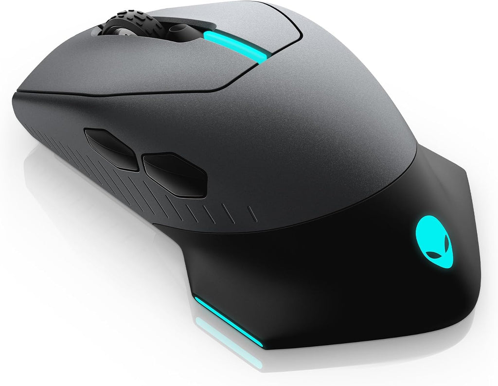 Alienware Ratón inalámbrico para juegos AW610M, 16000 DPI, 400 IPS