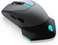 Alienware Ratón inalámbrico para juegos AW610M, 16000 DPI, 400 IPS