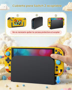 Funda FYOUNG para Switch 2, Estuche Rígido Compatible con Dock para Nintendo Switch 2 2025