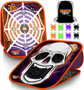 Swooc Games® - Haunted Toss™ | Juegos de Halloween para niños | Juego de lanzamiento de bolsas de frijoles 2 en 1 | Montaje en 5 segundos | Juegos de fiesta de Halloween espeluznantes para niños