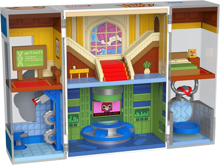 Funko Pop! Bitty Boxes: X-Men - The X-Mansion Playset - Wolverine a...