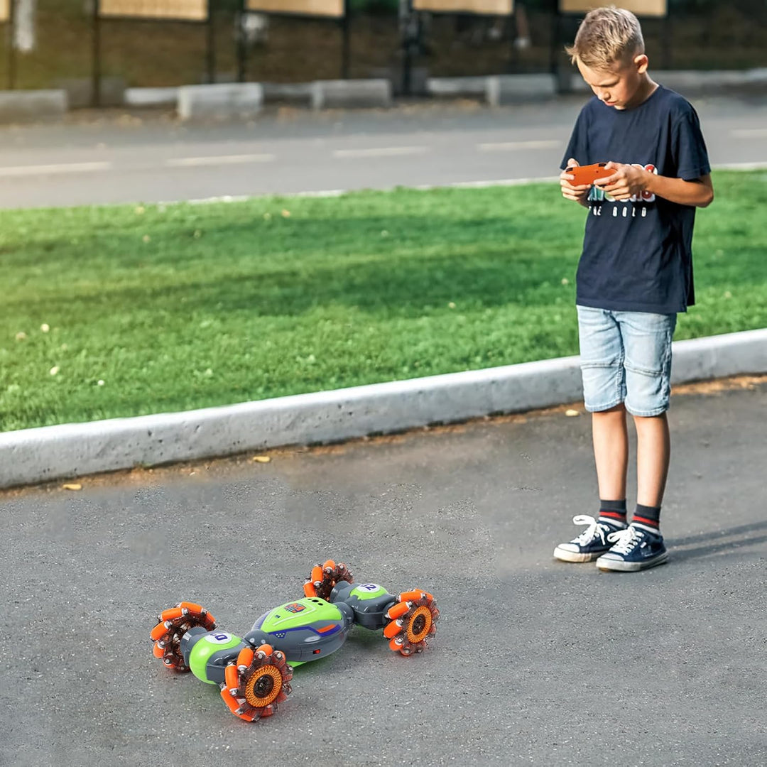 QXHOL Coche de Acrobacias RC con Detección de Gestos para Niños de...