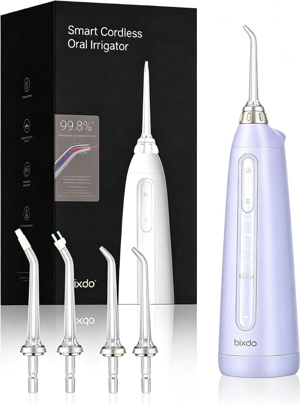 Flosser PRO, irrigador dental portátil y con tirantes