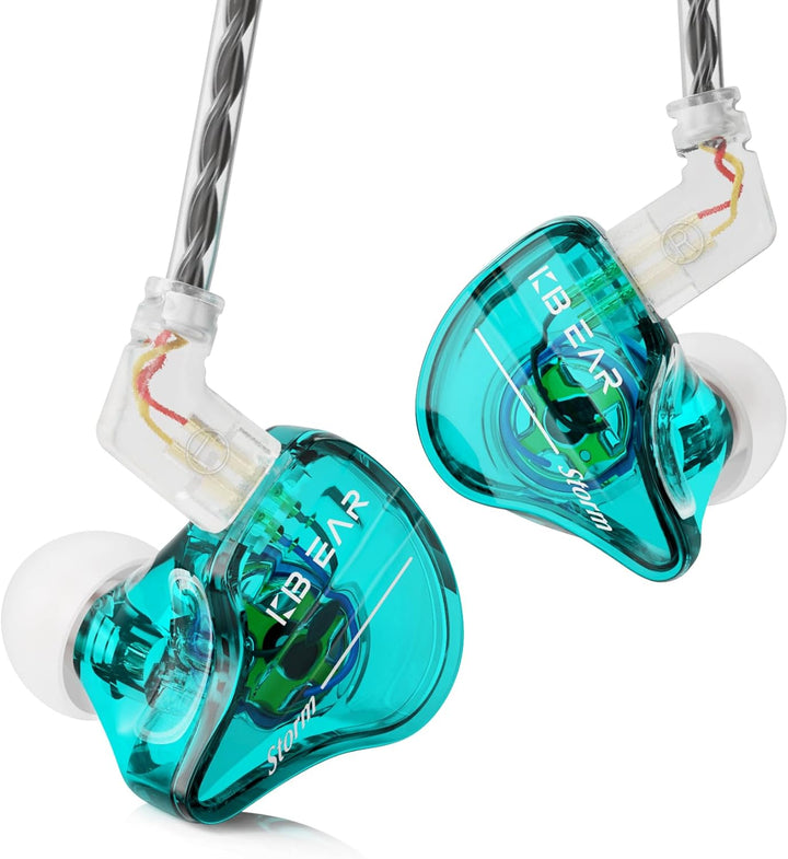 KBEAR Storm - Auriculares intrauriculares con cable para músicos, c...