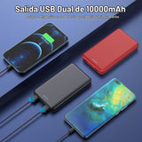 [Paquete de 2] Cargador Portátil Power Bank 10000mAh, Batería Exter...