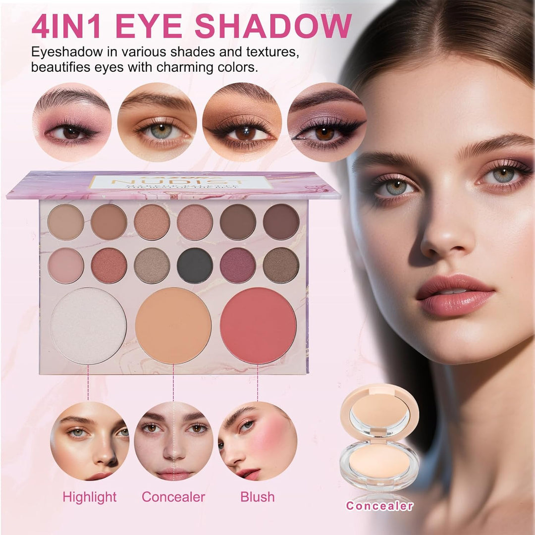 Juego de maquillaje para adolescentes, kits de maquillaje para adol...