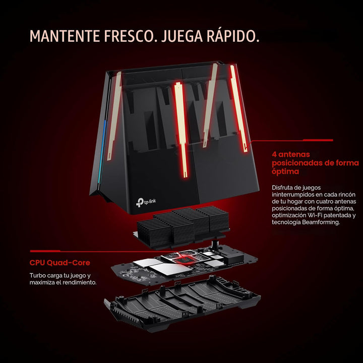 TP-Link Tri-Band BE11000 Wi-Fi 7 Router para Juegos Archer GE650 |...