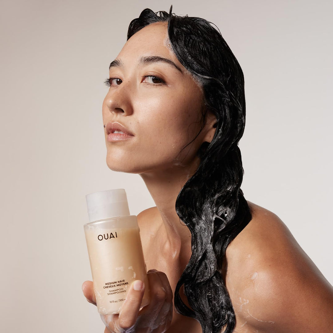 OUAI Champú mediano \u2013 Champú hidratante con aceite de coco, ba...