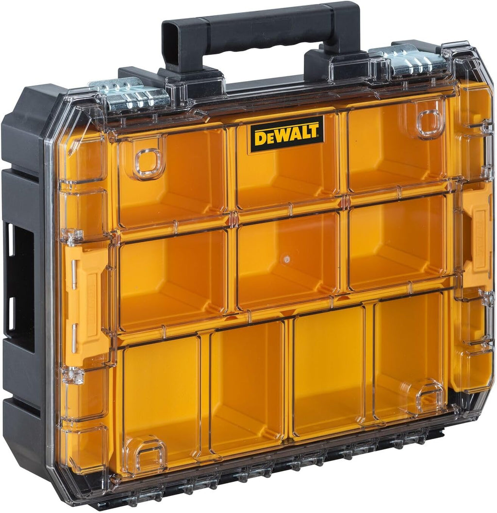 DEWALT TSTAK Organizador de herramientas, Organizador de piezas pequeñas y tornillos con compartimentos removibles, (DWST17805)