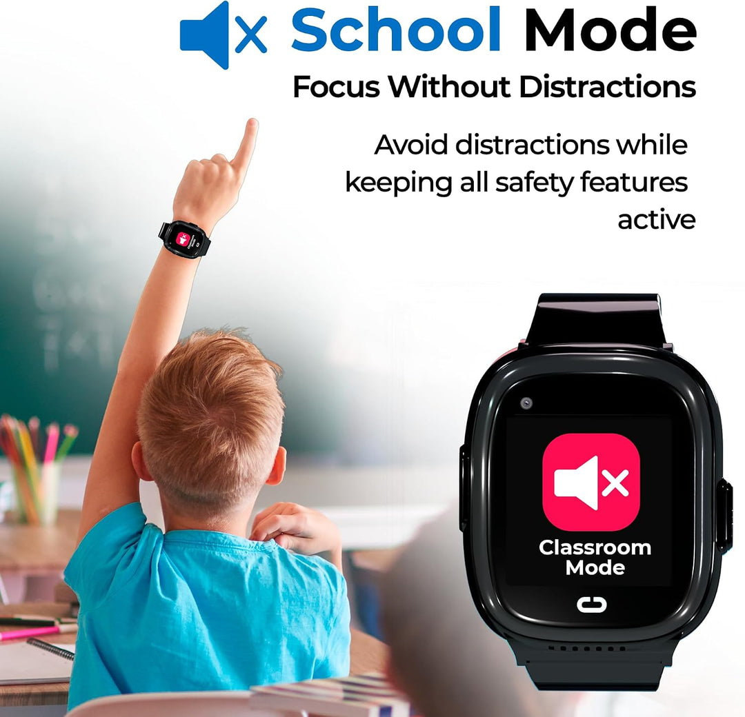 Reloj para niños con localizador GPS, llamadas bidireccionales, seg...