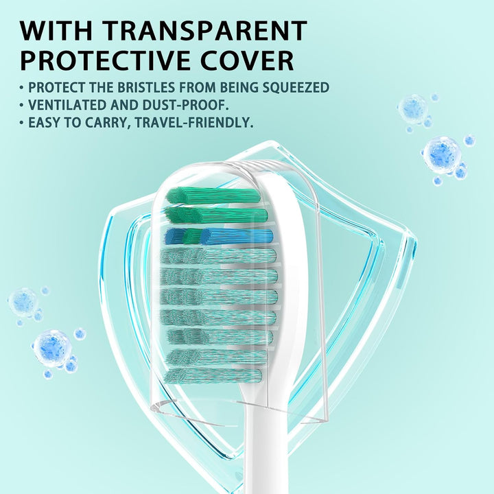 Cabezales de repuesto para cepillo de dientes eléctrico TAO Clean,...