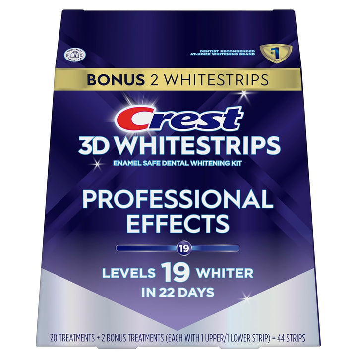 Crest 3D Whitestrips Efectos Profesionales \u2013 Kit de Blanqueami...