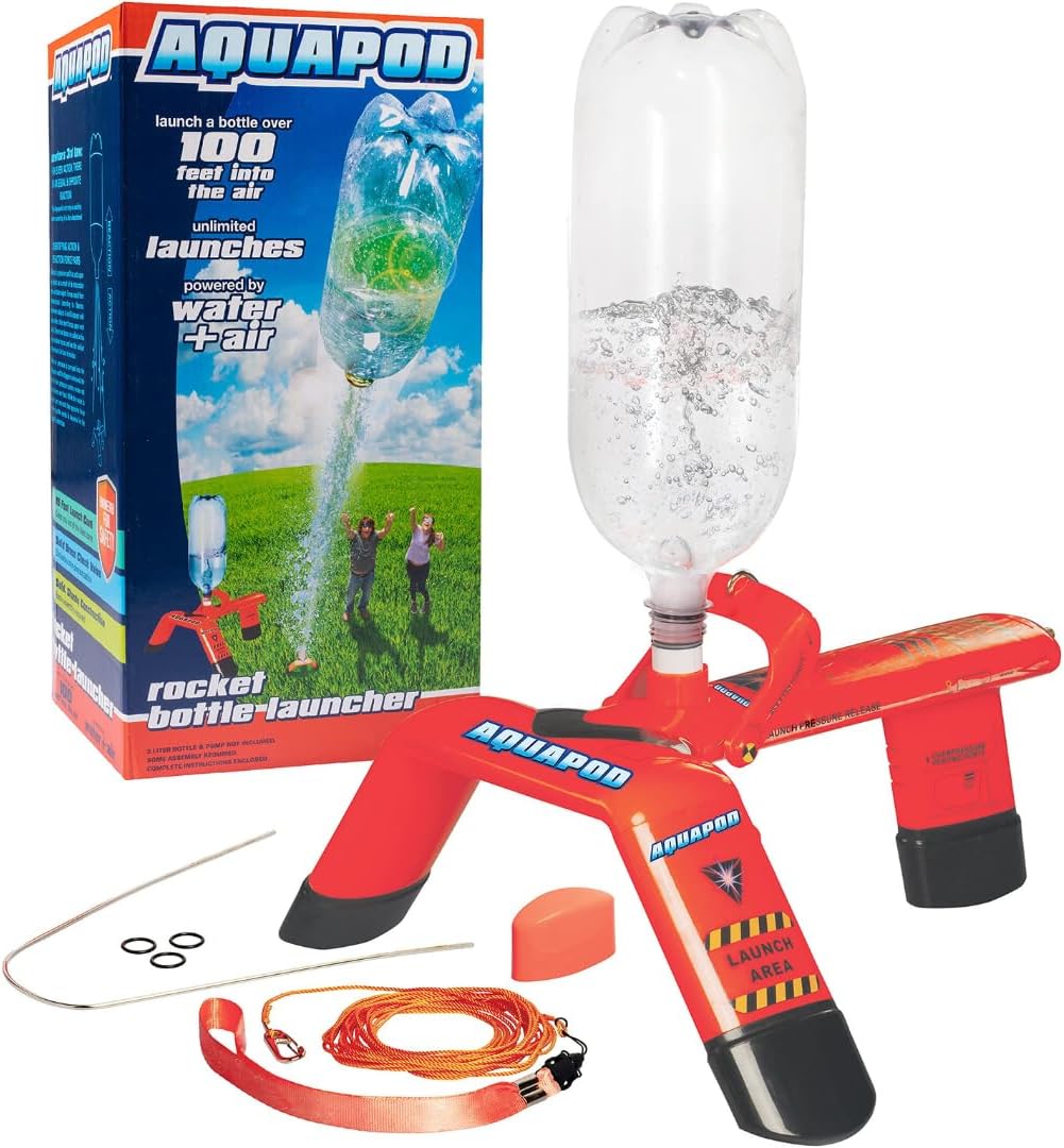 AquaPod - Kit lanzador de botellas original Rocket