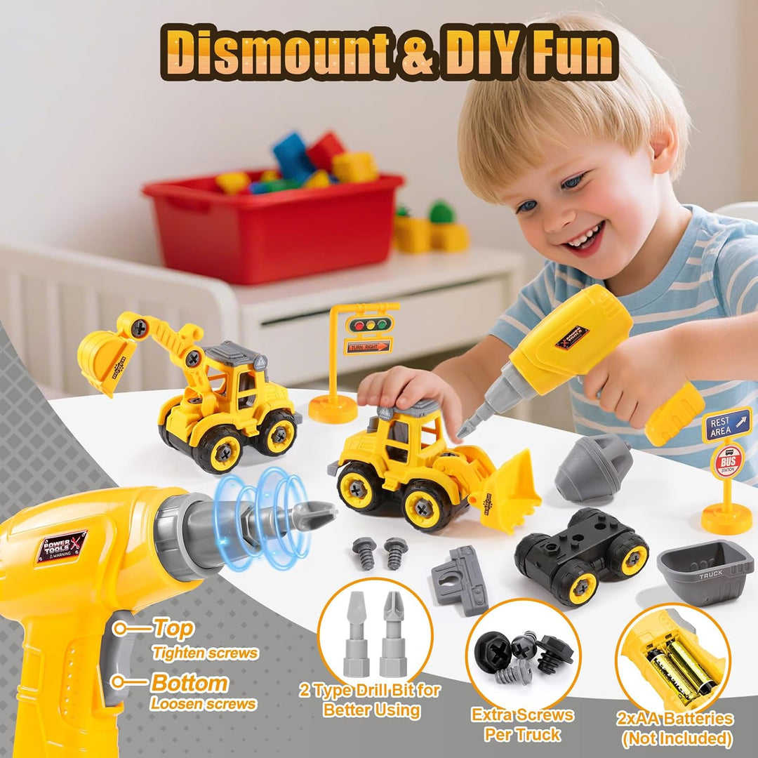 LUDILO Juguetes para niños pequeños de 3 a 5 años: Mini ensamblaje...