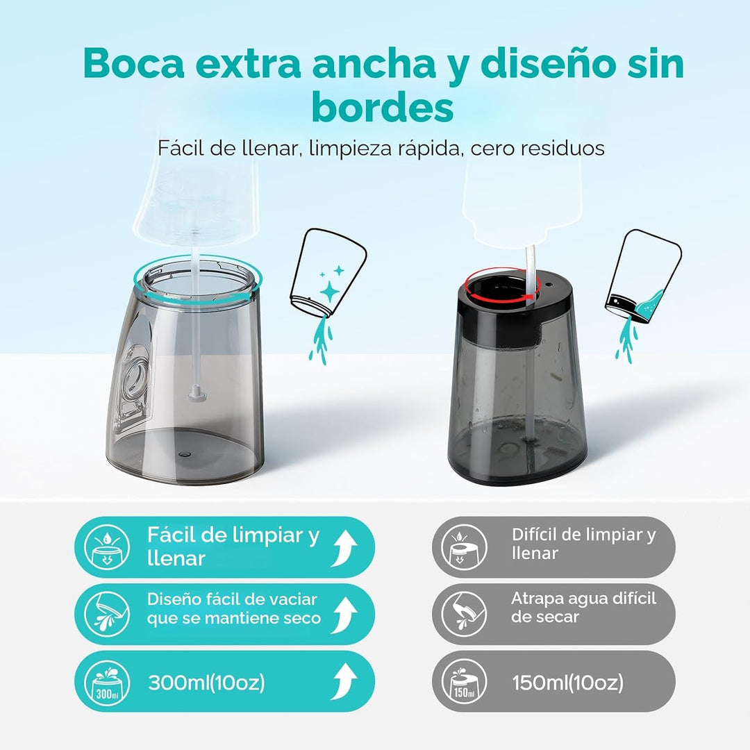 COSLUS Irrigador de agua portátil para dientes: 3 modos y 6 ajustes...