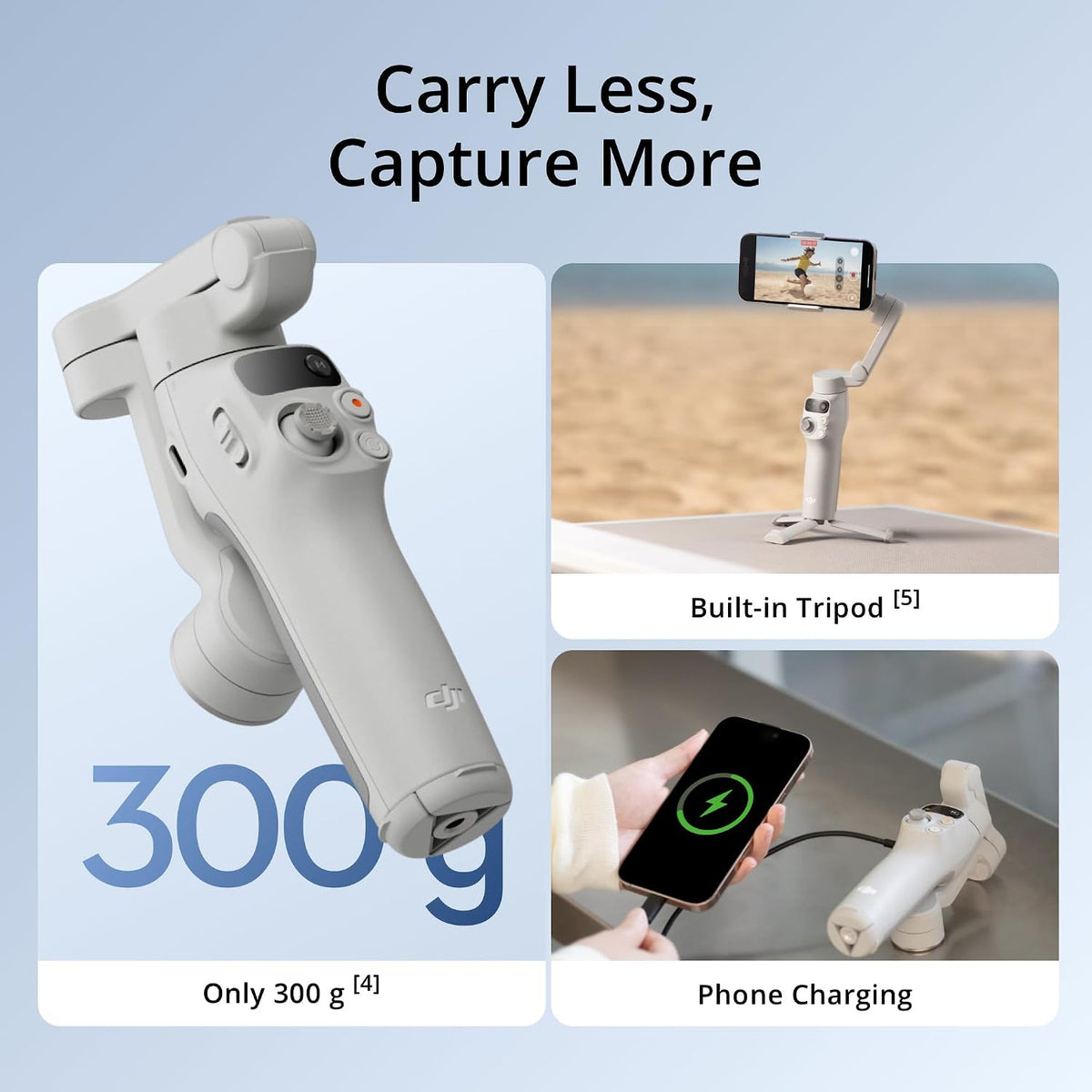 DJI Osmo Mobile 7 estabilizador de cardán para iPhone y Android