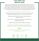 Desert Essence Cinta dental de aceite de árbol de té, 30 yardas, pa...