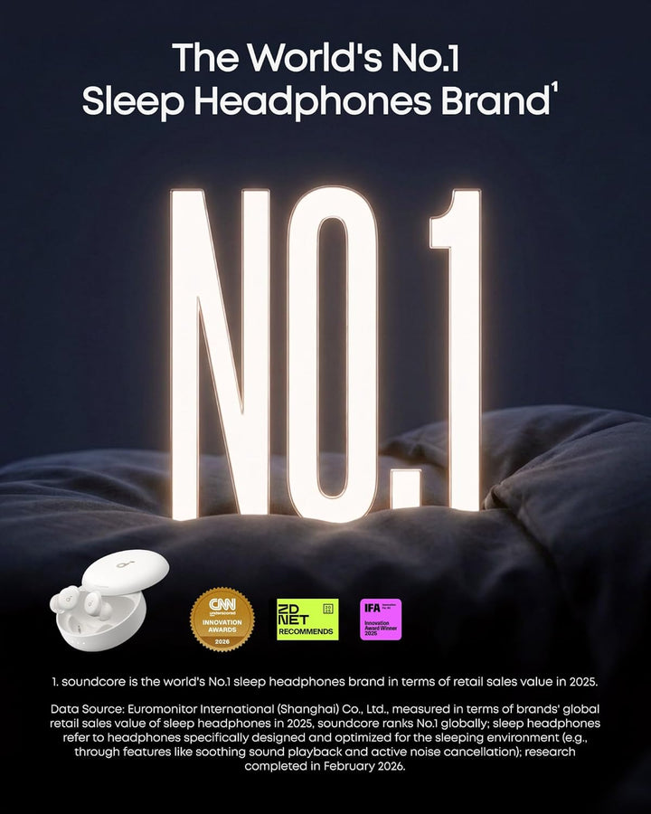 Soundcore Sleep A30 Special de Anker, auriculares para dormir, ANC,...