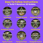 Construye un kit de burbujas 3D de burbujas y kit de burbujas gigantes WOWmazing