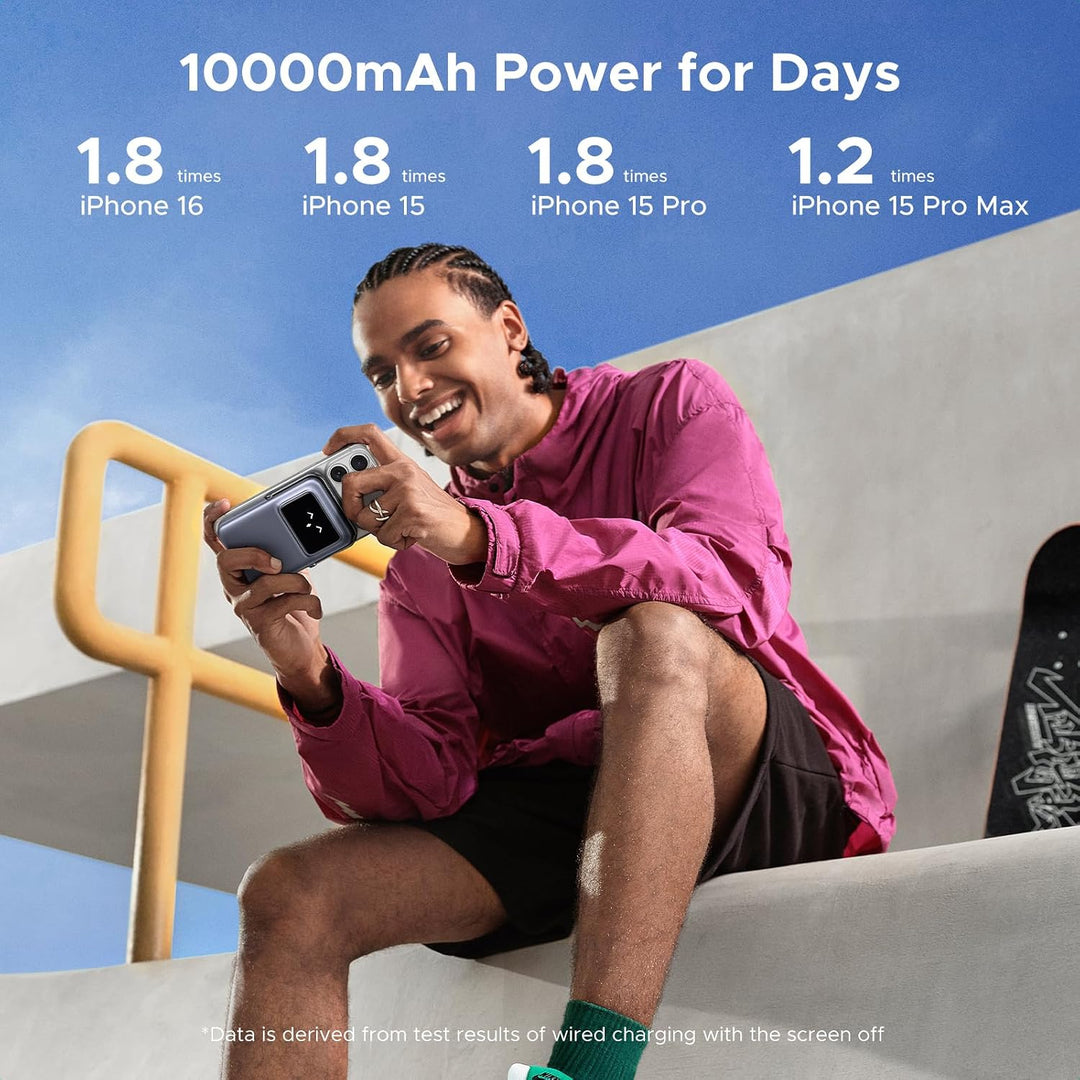 UGREEN Uno 10000mAh banco magnético PD 20W Qi 7.5W para iPhone | So...