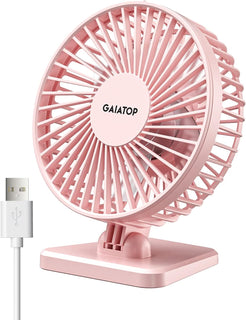 Gaiatop Ventilador de escritorio USB, pequeño pero potente, portáti...