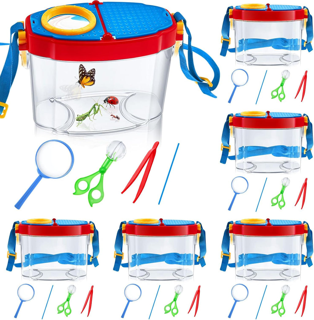 36 piezas atrapador de insectos para niños, kit explorador de