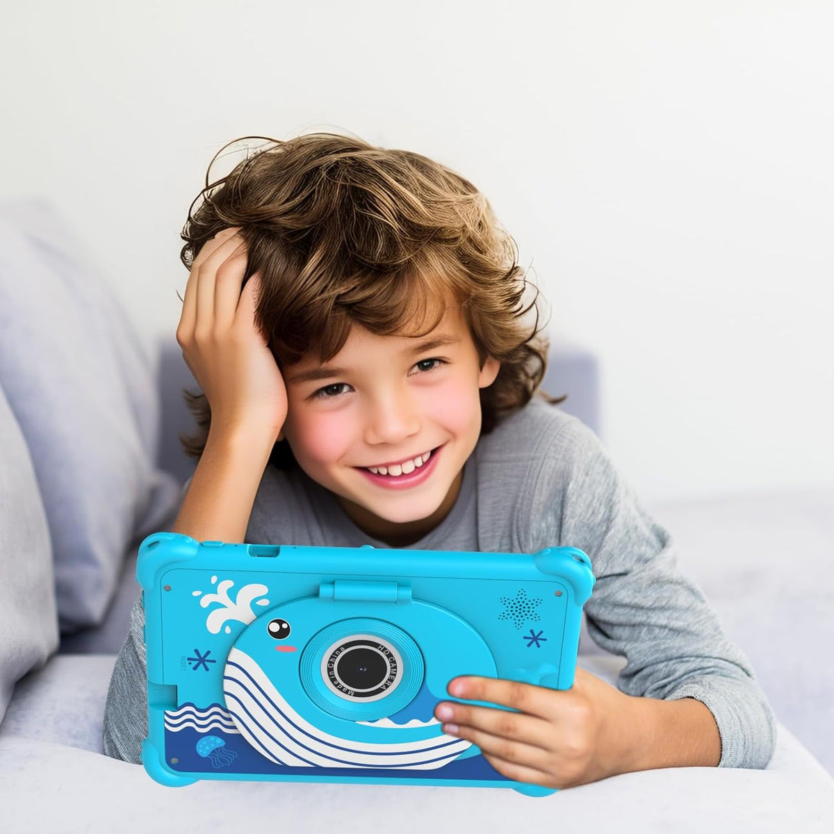 Tableta para Niños de 7 pulgadas, Tableta Android para Niños Pequeñ...