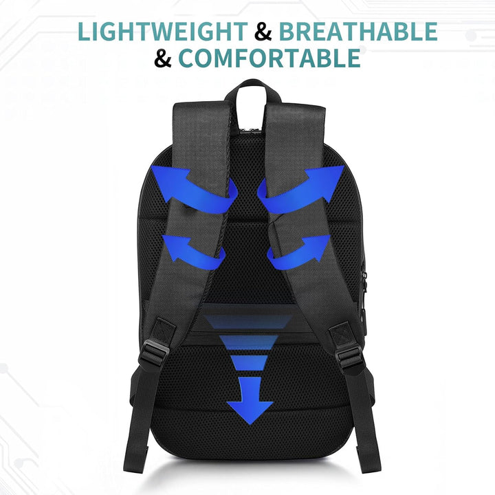 SUIKIHUM Mochila delgada para laptop para hombres y mujeres, bolsa...