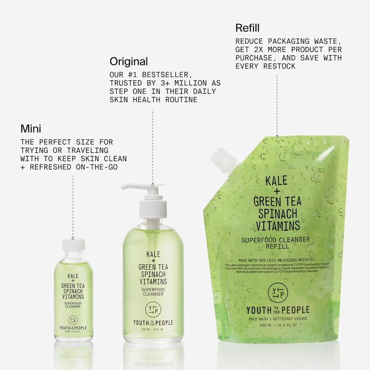 Youth To The People Limpiador facial Superfood - Lavado facial diar...