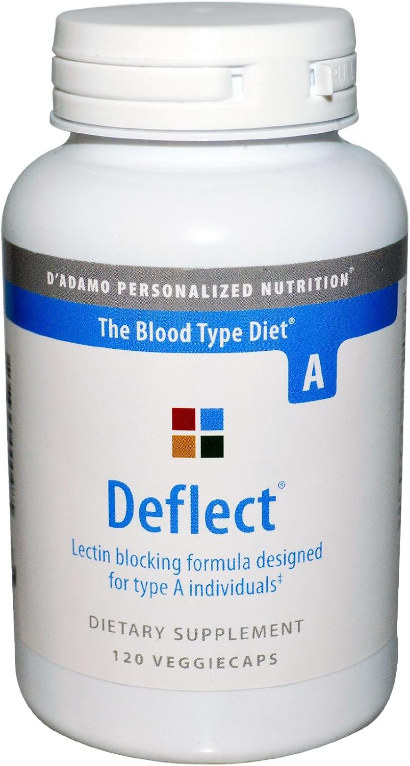 D'Adamo Nutrición Personalizada Deflect A, 120 unidades