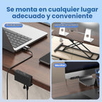 EJAY, BJ-4C-BK, hub USB 3.0 de 4 puertos