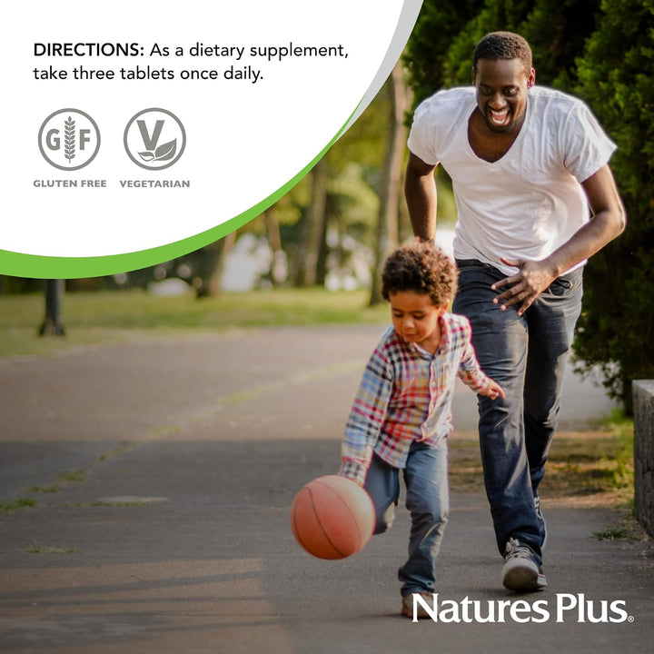 NaturesPlus Ultra Source of Life Multivitamínico sin hierro - 180 t...