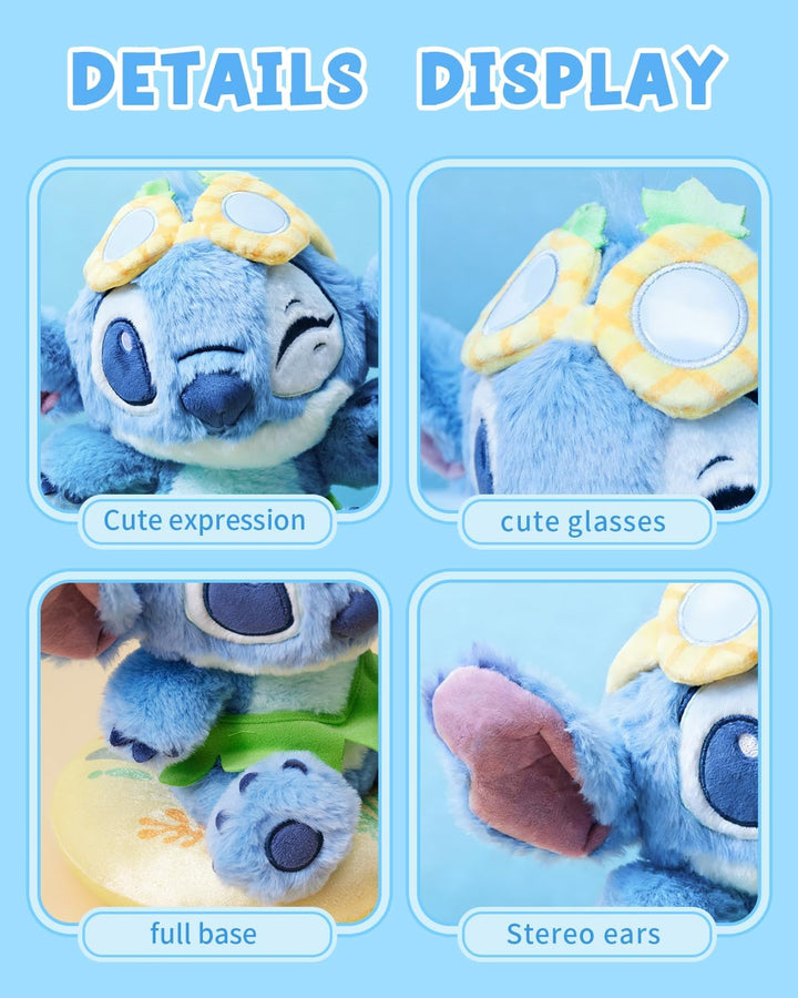 MINISO Disney Lilo &amp; Stitch - Figura de peluche de 12 pulgadas,...