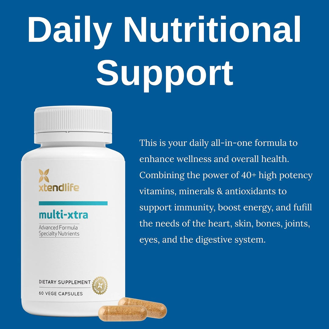 Xtend-Life, Multi-Xtra, multivitamínico avanzado y suplemento miner...