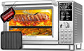 Nuwave Horno de convección con freidora de aire Bravo XL, combo de parrilla