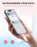 Unidad Flash de 128GB Certificada Apple MFi para iPhone, Memoria US...