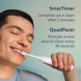 Philips Sonicare Cepillo de dientes eléctrico recargable 4200, 1 ca...