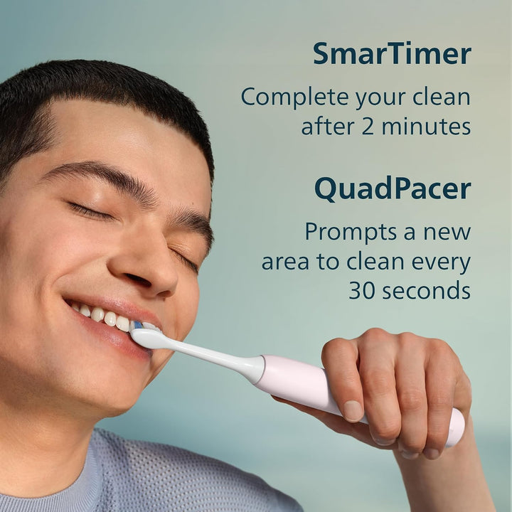 Philips Sonicare Cepillo de dientes eléctrico recargable 4200, 1 ca...