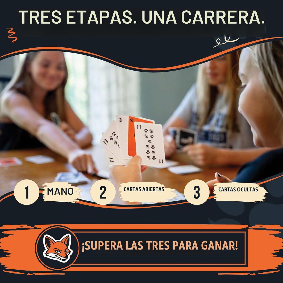 Juego de cartas definitivo de velocidad y caos, perfecto para la