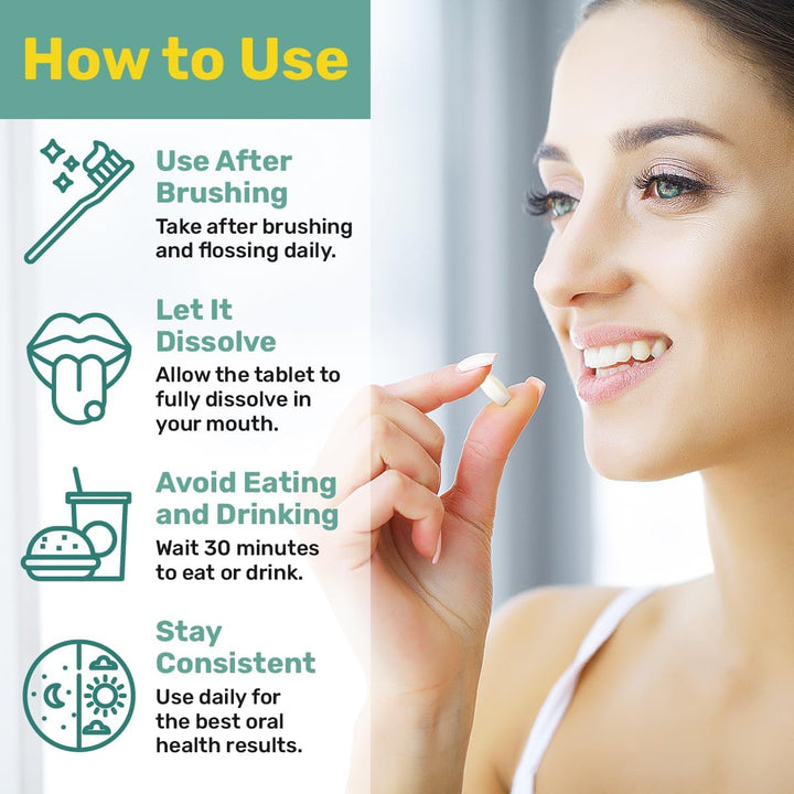 ProBiora - Tabletas probióticas masticables para cuidado bucal | Su...