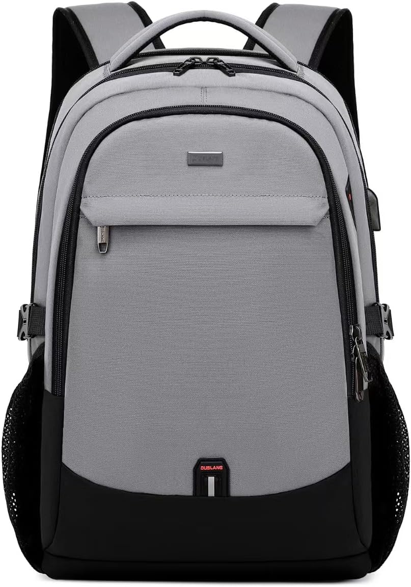 DUSLANG Mochila de viaje para laptop de 17 pulgadas, resistente al...