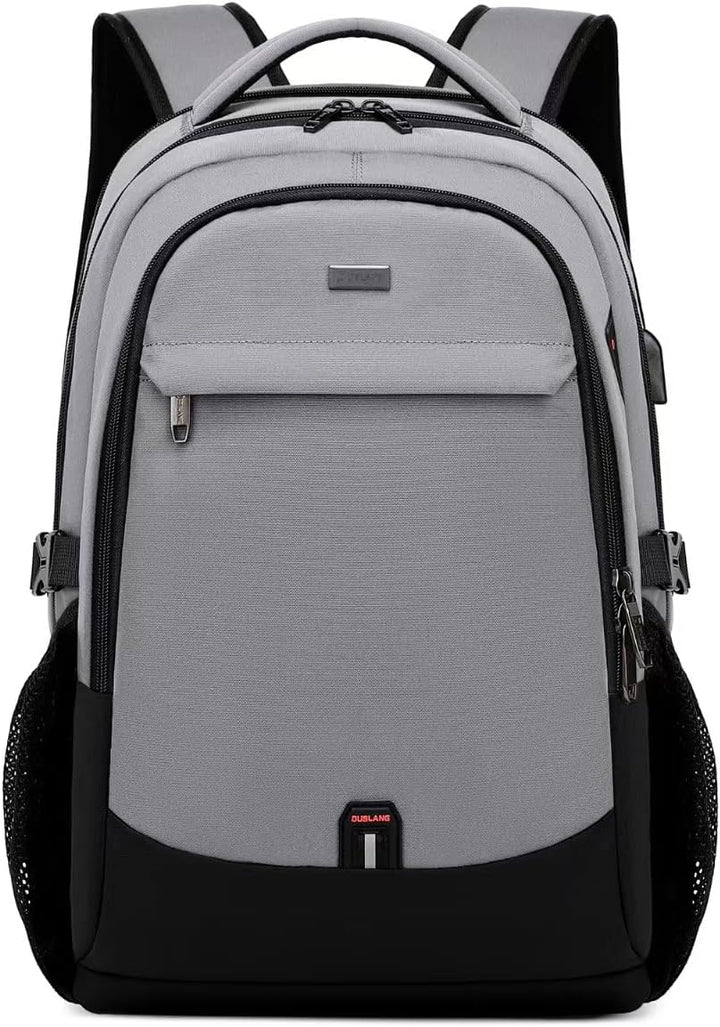 DUSLANG Mochila de viaje para laptop de 17 pulgadas, resistente al...